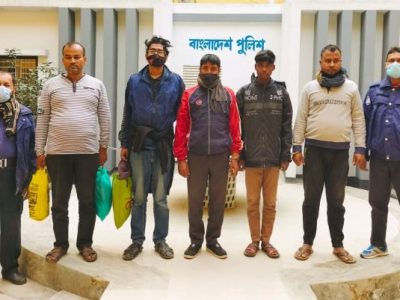 ময়মনসিংহে কোতোয়ালী পুলিশের অভিযানে গ্রেফতার ৫