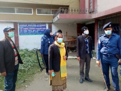 ময়মনসিংহে করোনা সংক্রমনরোধে কোচিং সেন্টার বন্ধে অভিযান