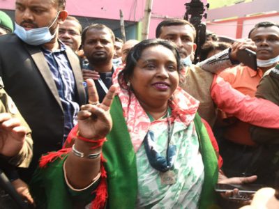 নারায়ণগঞ্জে আইভী মেয়র পদে বিপুল ভোটে হ্যাটট্রিক বিজয়ী