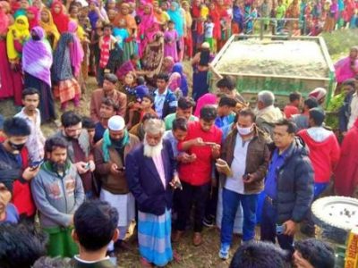 গফরগাঁওয়ে লড়ির চাপায় ২ নারী নিহত