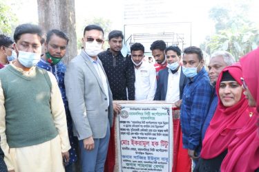 ১১ কোটি টাকা ব্যয়ে ৬টি সড়কের নির্মাণ কাজ উদ্বোধন করলেন মসিক মেয়র টিটু