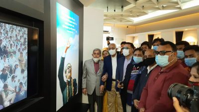 ময়মনসিংহে বঙ্গবন্ধুর আদর্শ ও বর্ণাঢ্য জীবনকে ফুটিয়ে তুলেছে‘বঙ্গবন্ধু গ্যালারি’