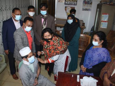 মসিকের উদ্যোগে কোভিড ১৯ টিকাদানে বিশেষ ক্যা‌ম্পেইন