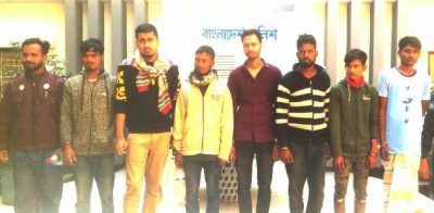 ময়মনসিংহ কোতোয়ালী পুলিশের অভিযানে বিভিন্ন অপরাধে গ্রেফতার ৮