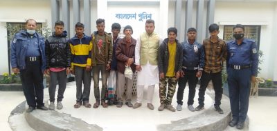 ময়মনসিংহ কোতোয়ালী পুলিশের অভিযানে গ্রেফতার ১০ঃ মাদক উদ্ধার