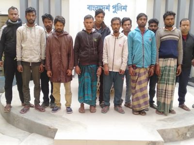 ময়মনসিংহ কোতোয়ালী পুলিশের অভিযানে বিভিন্ন অপরাধে  গ্রেফতার ১২