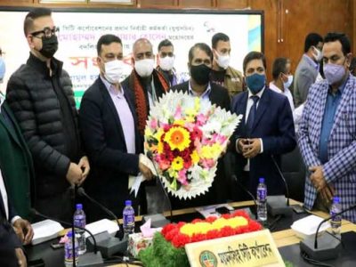 মসিকের প্রধান নির্বাহী কর্মকর্তা আনোয়ার হোসেনের বিদায় সংবর্ধনা