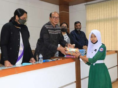 বাউবিতে অন-লাইনে কবিতা আবৃত্তি প্রতিযোগীতার পুরস্কার বিতরণ
