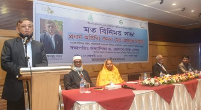 বগুড়ায় এসডিএফ চেয়ারপার্সনের টিএমএসএস পরিদর্শন ও মত বিনিময়