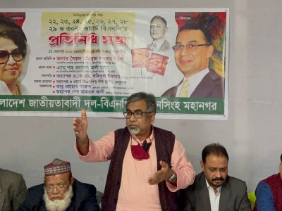 দুর্নীতি, লুটপাটে নিমজ্জিত বর্তমান সরকার-সৈয়দ এমরান সালেহ প্রিন্স