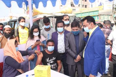 মসিকের ৮ স্থানে কোভিড ১৯ টিকাদানে বিশেষ ক্যাম্পেইন