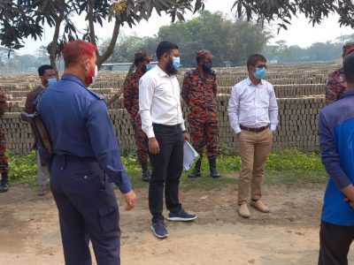 গৌরীপুরে সাতটি ইটভাটাকে ২৯ লাখ টাকা জরিমানা