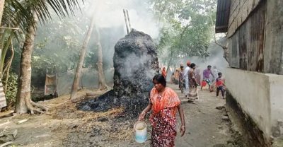 ঈশ্বরগঞ্জে নির্বাচন পরবর্তী সহিংসতা, ২০ বাড়ি ভাঙচুর, লুটপাট ও অগ্নিসংযোগ