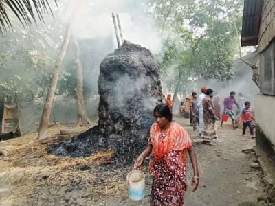 ঈশ্বরগঞ্জে নির্বাচন পরবর্তী সহিংসতা, ২০ বাড়ি ভাঙচুর, লুটপাট ও অগ্নিসংযোগ