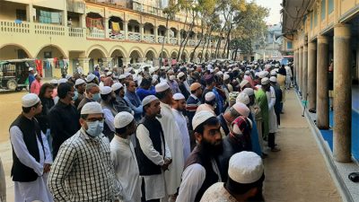 ওমানে সড়ক দুর্ঘটনায় নিহত ময়মনসিংহ স্বেচ্ছাসেবক লীগের তুহিনের দুই ছেলের দাফন সম্পন্ন