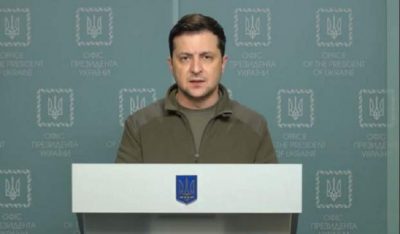 রাশিয়ার প্রতি যুদ্ধবিরতির আহবান ইউক্রেনের প্রেসিডেন্ট জেলেনস্কির