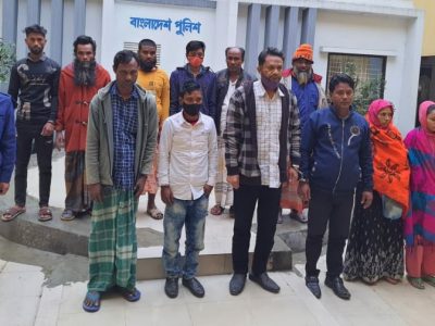 ময়মনসিংহে পুলিশের অভিযানে ছেলের হাতে মা খুনের আসমীসহ গ্রেপ্তার-২১