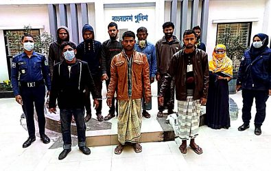 ময়মনসিংহ কোতোয়ালী পুলিশের অভিযানে গ্রেফতার ১০ 