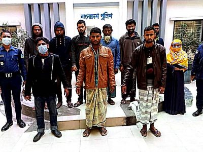 ময়মনসিংহ কোতোয়ালী পুলিশের অভিযানে গ্রেফতার ১০ 