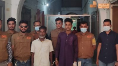 স্কুলছাত্র সাজিদকে গলাকেটে হত্যার রহস্য উদঘাটনঃ জড়িত ২জন গ্রেফতার