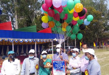 ময়মনসিংহে ৫০তম শীতকালীন এ্যাথলেটিক্স প্রতিযোগিতার উদ্বোধন করলেন ডিসি