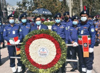 জীবন উৎসর্গকারী পুলিশ সদস্যদের স্মরণে ময়মনসিংহে “পুলিশ মেমোরিয়াল ডে পালিত