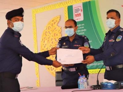 ময়মনসিংহে হারানো ২০৬ মোবাইল উদ্ধার করে শ্রেষ্ঠ হলেন এএসআই আমীর হামজা