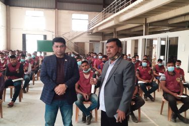 রাজশাহীতে আনসার ভিডিপি’র প্রশিক্ষণ কর্মশালা পরিদর্শনে ব্যাংকের সাবেক পরিচালক