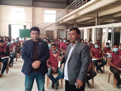 রাজশাহীতে আনসার ভিডিপি’র প্রশিক্ষণ কর্মশালা পরিদর্শনে ব্যাংকের সাবেক পরিচালক