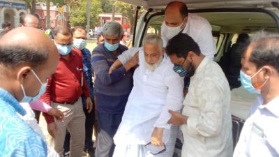 এমপি রুহুল আমীন মাদানী হঠাৎ অসুস্থঃ এয়ার অ্যাম্বুলেন্সে ঢাকায় প্রেরণ