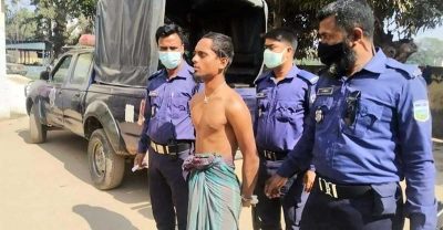 দুই শিশুকে গলাকেটে হত্যা করা মামা দুই দিনের রিমান্ডে