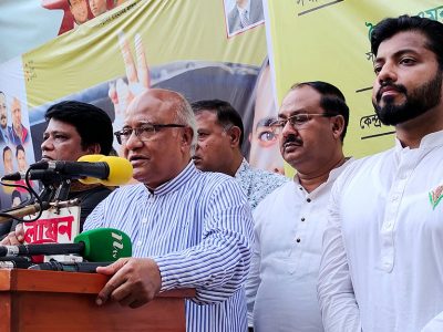 আন্দোলন-সংগ্রাম ছাড়া কোনো স্বৈরাচারকে কখনো হটানো যায়নি-ড. খন্দকার মোশাররফ হোসেন