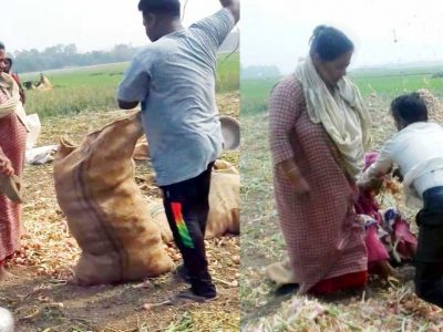মা-বাবাকে মারধর করে জমি দখলঃ ছেলে ও নাতি গ্রেপ্তার