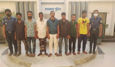 ময়মনসিংহ পুলিশের অভিযানে গ্রেফতার ৯ ঃ গাঁজা ও দেশীয় অস্ত্র উদ্ধার