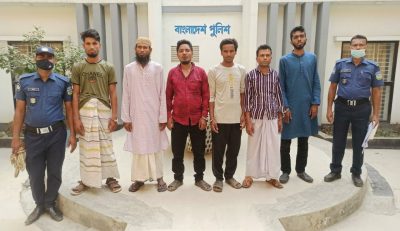 ময়মনসিংহ কোতোয়ালী পুলিশের অভিযানে ধর্ষক, মাদক ব্যবসায়ীসহ গ্রেফতার ৮