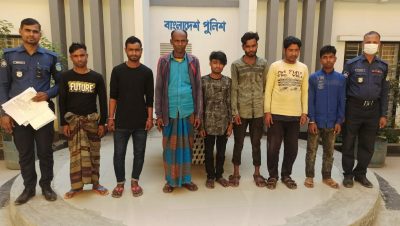ময়মনসিংহ কোতোয়ালী পুলিশের অভিযানে গ্রেফতার ৮