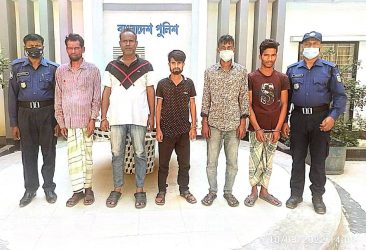 ময়মনসিংহ কোতোয়ালী পুলিশের অভিযানে গ্রেফতার ৭
