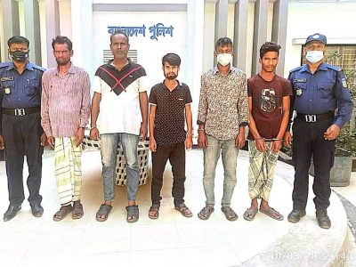 ময়মনসিংহ কোতোয়ালী পুলিশের অভিযানে গ্রেফতার ৭