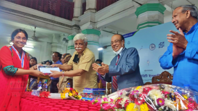 জাতীয় বিজ্ঞান অলিম্পিয়াড-২০২২ এ  প্রথম স্থান অর্জন ময়মনসিংহের অর্পির