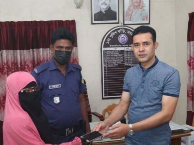 মোবাইল ছিনতাইয়ের ৪ ঘন্টার মধ্যে উদ্ধার