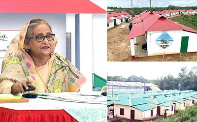 সারাদেশে আরও ৩২ হাজার ৯০৪টি পরিবারকে সেমিপাকা ঘর  উপহার দিলেন প্রধানমন্ত্রী