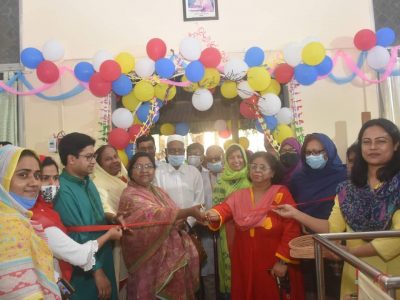 বগুড়ায় টিএমএসএস হ্যান্ডিক্রাফট শো-রুমের উদ্বোধন