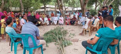 টিএমএসএসের বনায়ন ব্লক থেকে গাছ কাটায় অসন্তোষ প্রকাশ