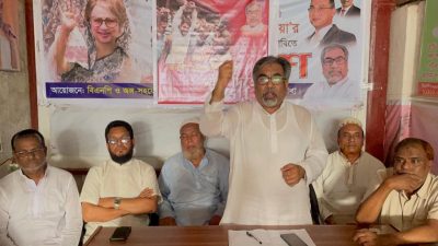 ইশরাককে গ্রেফতার করে আন্দোলন দমানো যাবে নাঃ এমরান সালেহ প্রিন্স