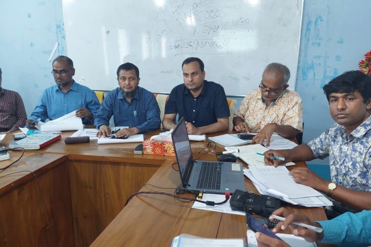 খুলনা টিএমএসএসের কার্য অগ্রগতি বিষয়ক সভা