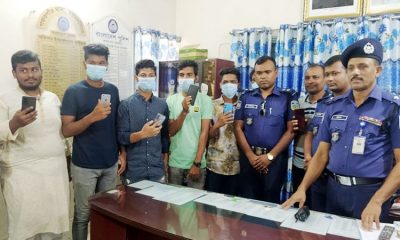 গফরগাঁও পুলিশের বিশ্বাস্য অভিযানঃ এক রাতে ১০টি স্মাট ফোন উদ্ধার