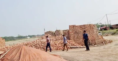 ময়মনসিংহে ৬ ইট ভাটায় ৮ লাখ টাকা জরিমানা