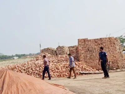 ময়মনসিংহে ৬ ইট ভাটায় ৮ লাখ টাকা জরিমানা