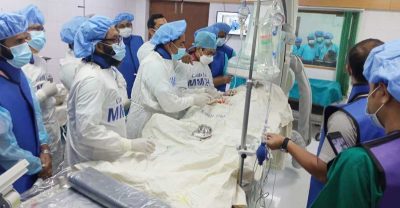 মমেক  হাসপাতালে পুনরায় চালু হলো ক্যাথল্যাবের কার্যক্রম