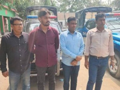 গফরগাওয়ে চাঁদাদাবীর অভিযোগ ৩ সাংবাদিকসহ গ্রেফতার ৪